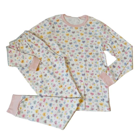 NWT Lullaby Set Size Women's Small Convo Heart PJs - Picture 2 of 7